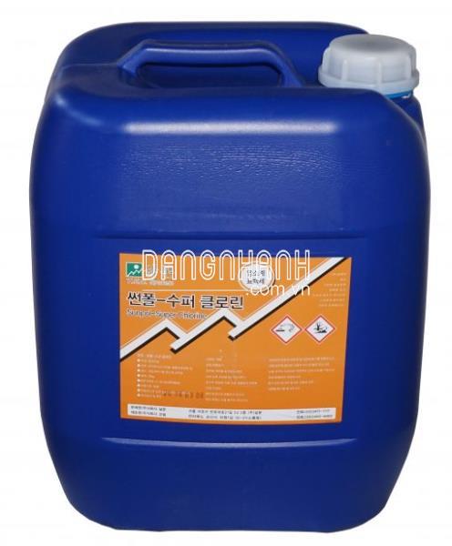 CHẤT TẨY TRẮNG DẠNG LỎNG GỐC CLOR – SUNPOL SUPER CHLORINE