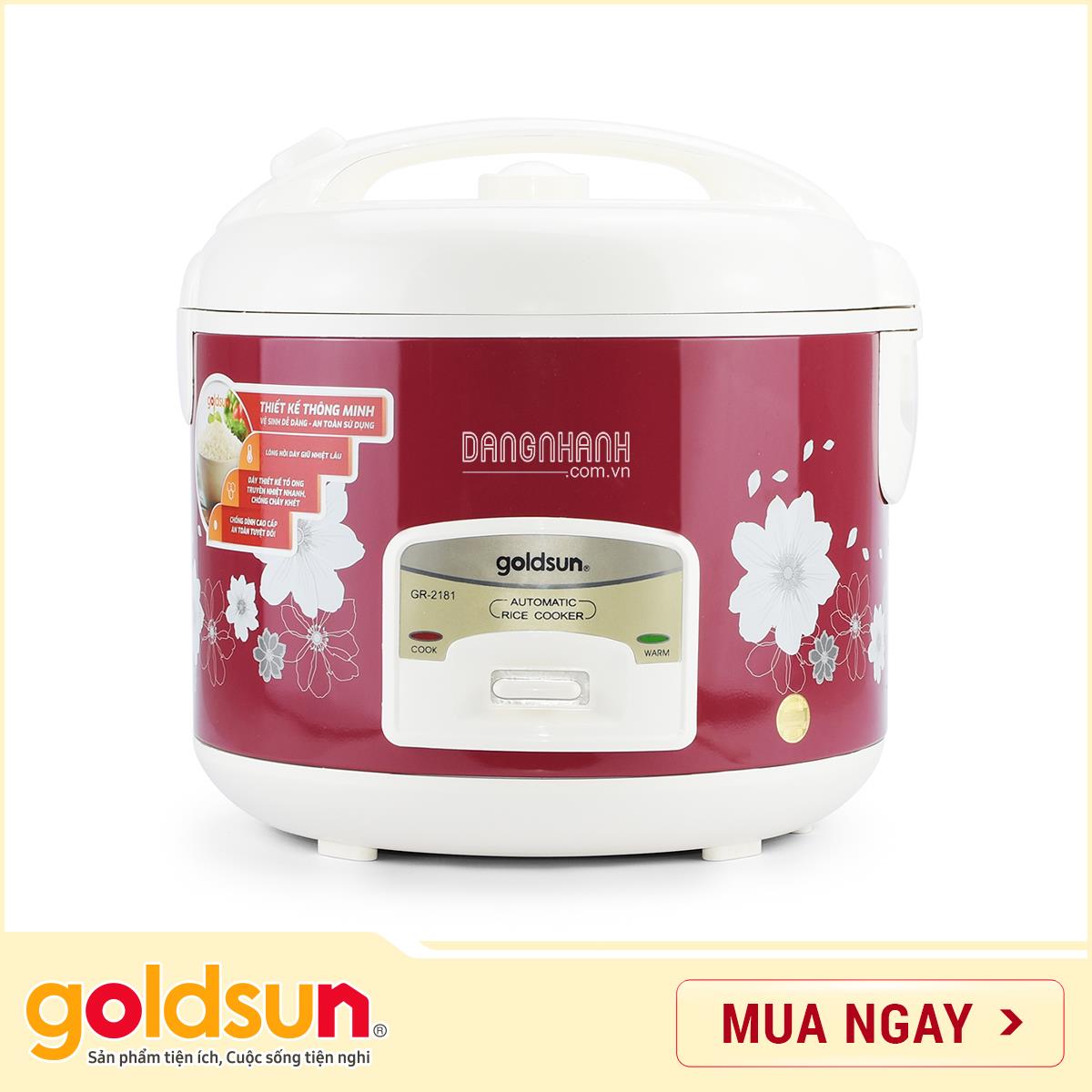 Nồi Cơm Điện Goldsun GR-2181