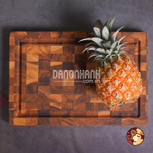 Thớt gỗ Teak Chef Studio hình chữ nhật 20x30x2,5 cm