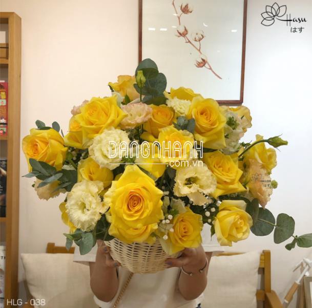 LẴNG HOA VÀNG HLG - 038