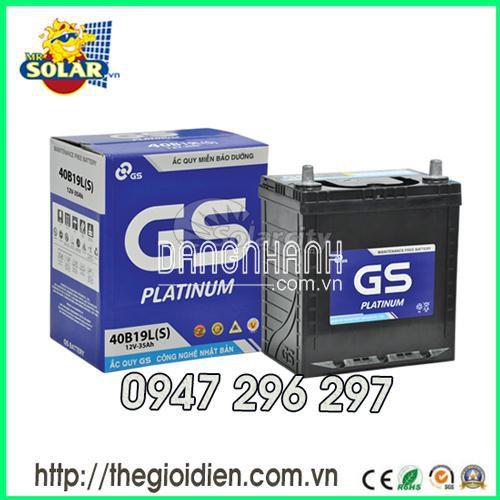 Ắc quy ô tô GS khô 12v-35Ah (MF40B19LS)