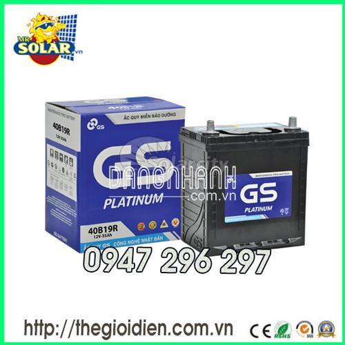 Ắc quy ô tô GS khô 12v-35Ah (MF40B19)