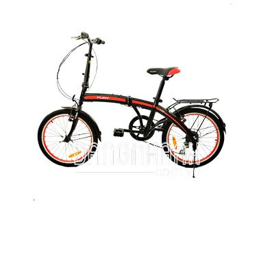 Xe đạp gấp Fornix FB2007 Fury (Đen phối đỏ)