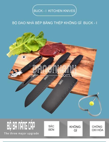 Bộ dao nhà bếp 5 món cao cấp Buck-I