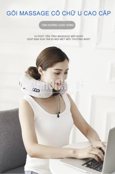 Gối massage cổ chữ U cao cấp
