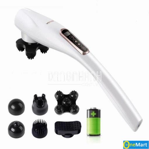 Máy Massage Cầm Tay Sạc Pin 6 Đầu YOTUO