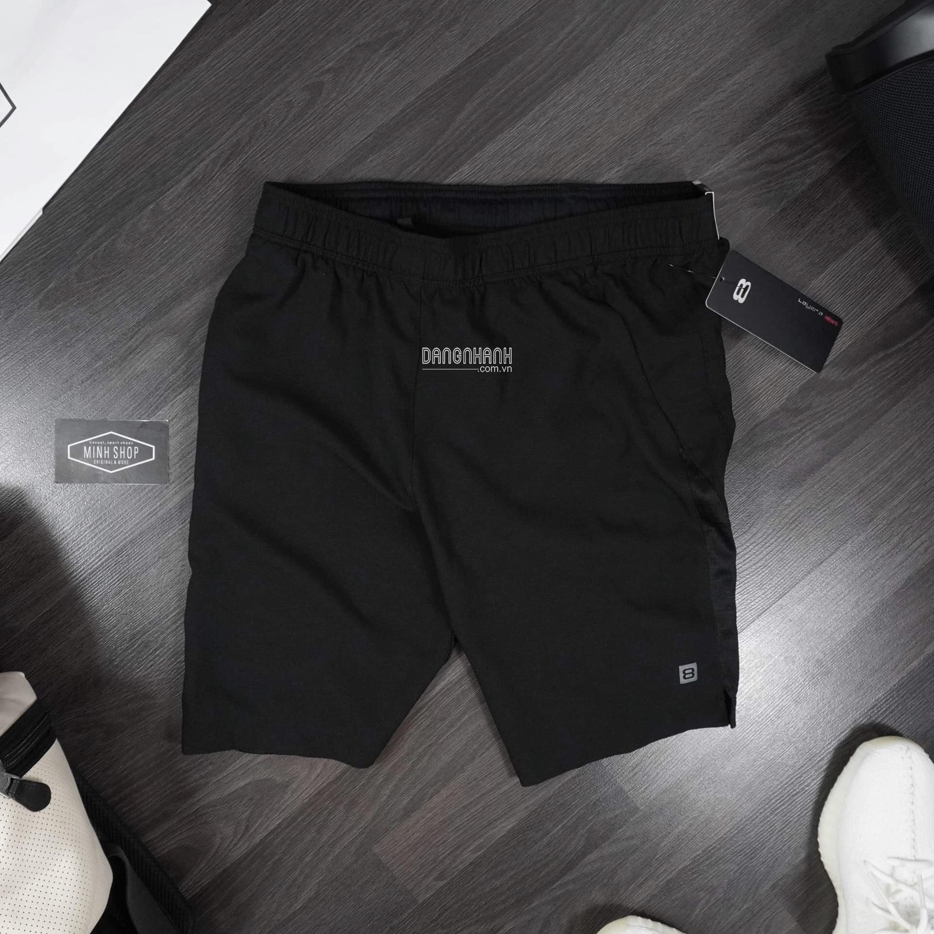 SHORT LAYER 8 BLACK 2021** SUPER DRY