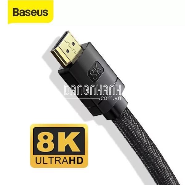 Cáp HDMI 2.1 8K cao cấp Baseus High Definition Series (HDMI to HDMI Cable , 8K Video Adapter Cable)