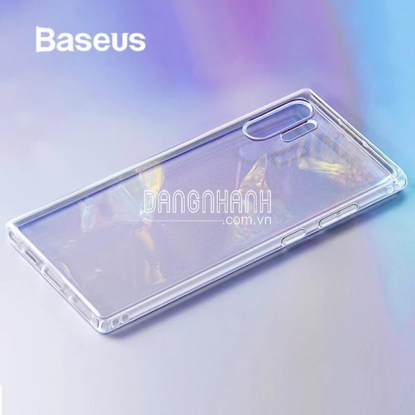 Ốp lưng Silicone chống sốc Baseus Simple Series Clear Case dùng cho Samsung Galaxy Note10/ 10 Plus ( Anti-fall, Transparent Soft TPU Case)