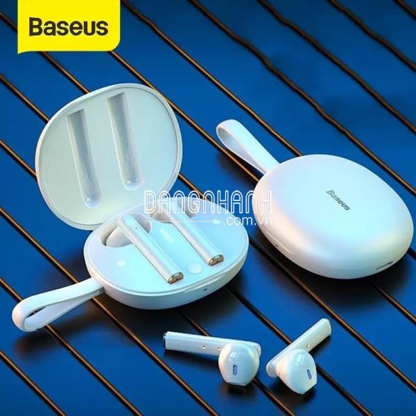 Tai nghe True Wireless Baseus Encok True Wireless Earphones W05 (Bluetooth 5.0, 4h sử dụng liên tục, cảm biến tiệm cận)