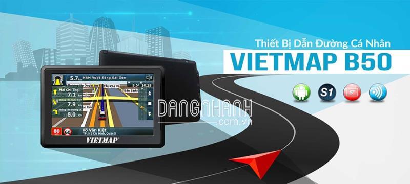 THIẾT BỊ DẪN ĐƯỜNG GPS THÔNG MINH VIETMAP B50 DÀNH CHO Ô TÔ