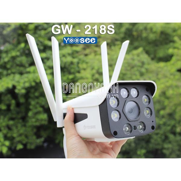 CAMERA IP WIFI NGOÀI TRỜI YOOSEE 218S 4 RÂU 8LED FULL HD 1080P