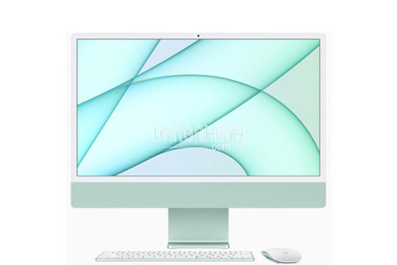 Máy tính để bàn Apple iMac M1 2021 8GPU 256GB MGPH3SA/A (Apple M1/8GB RAM/256GB SSD/24" 4.5K/8-core GPU/MacOS/Xanh Lá) - Hàng chính hãng