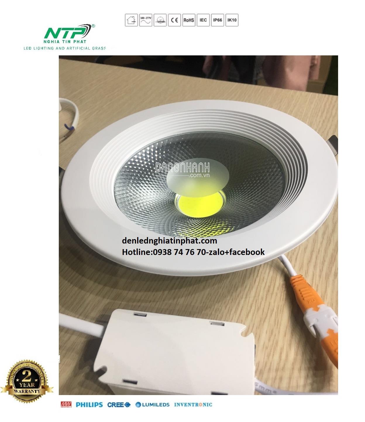 DOWNLIGHT ÂM TRẦN COB 15W