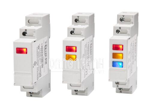 Đèn LED báo pha gắn din rail MM3ND