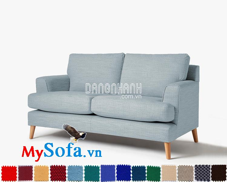 Ghế sofa nỉ dạng văng MyS-0619472 đẹp hiện đại và trẻ trung