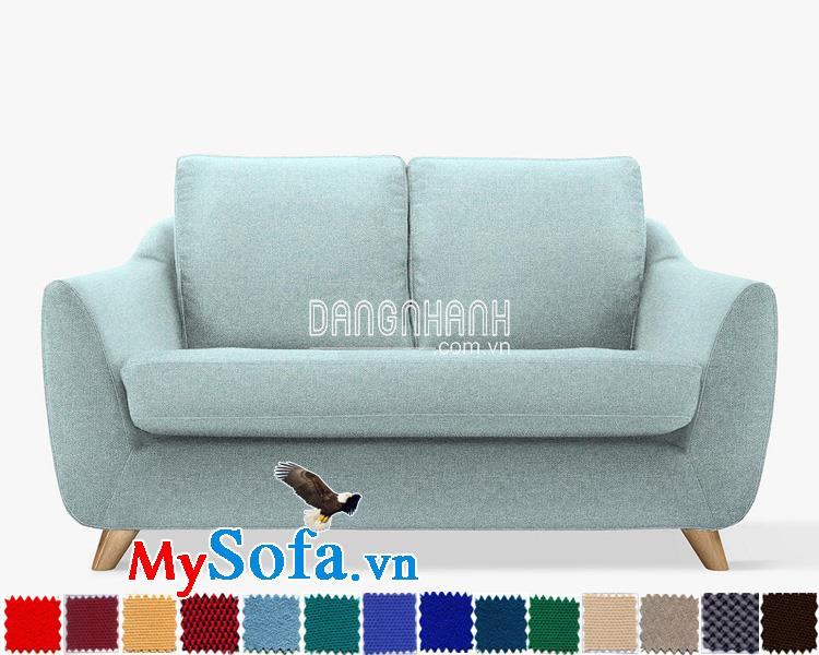 Ghế sofa nỉ văng đẹp MyS-0619494 cho phòng khách trẻ trung