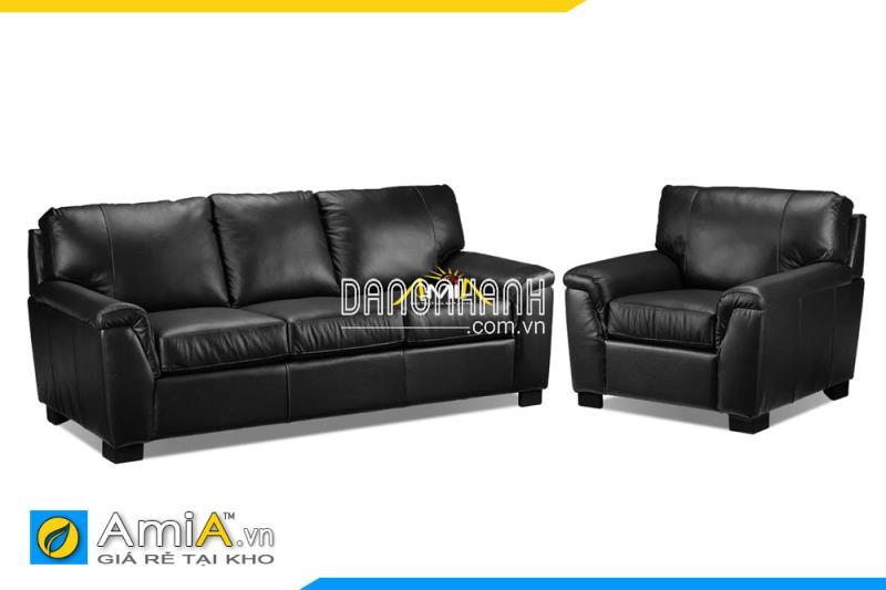 Bộ ghế sofa da nhập khẩu cho phòng khách AmiA SFD20106