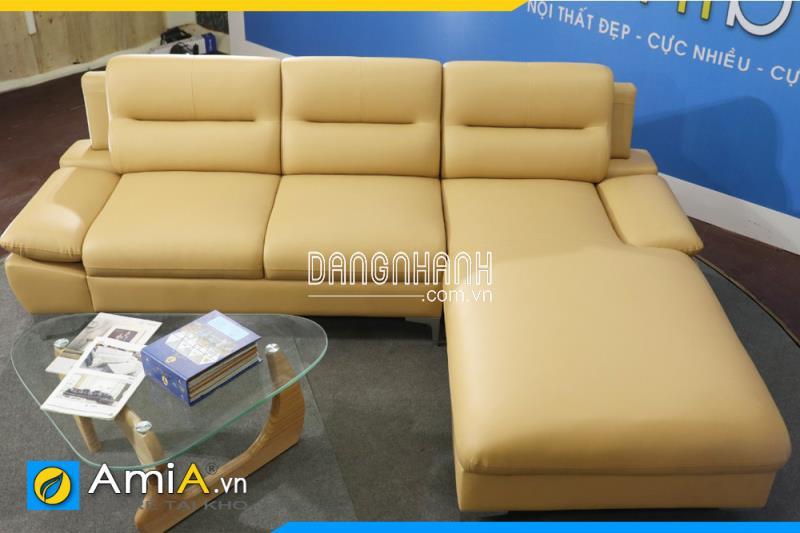 Mẫu sofa da hiện đại cho phòng khách AmiA SFD150603