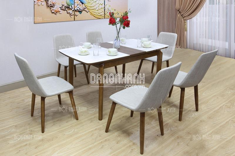 Bàn ghế ăn mặt đá thông minh C815