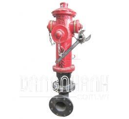 Trụ nước cứu hỏa TQ, đầu vào Ø100, 2 đầu ra 2 bên Ø65, ở giữa Ø100 (3 cửa)