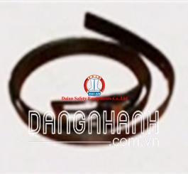 Dây lưng cho bảo vệ - dây da đen + trắng