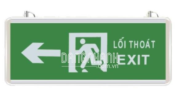 ĐÈN EXIT THOÁT NẠN CHỈ TRÁI