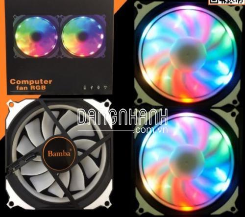 FAN CASE 12CM LED RGB (TỰ ĐỔI MÀU) B2