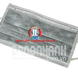 Khẩu trang giấy vuông có than hoạt tính TQ