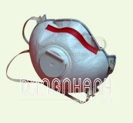 Khẩu trang giấy N95 ko than có van thở - 3M L2
