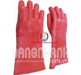 Găng cao su chống acid 3 ly đỏ Sài Gòn ngắn