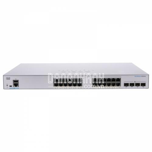 Switch Managed Cisco CBS250-24P-4G - 24 Port