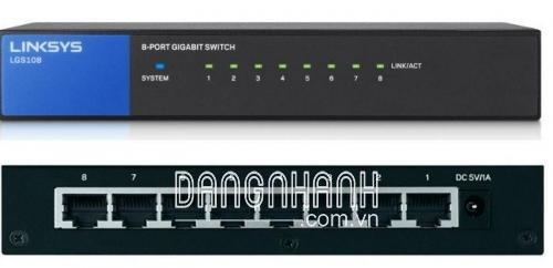 Business Gigabit Switch Linksys LGS108 8-Port