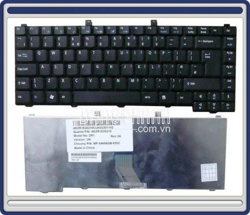 Bàn phím laptop Acer Aspire 1640 1680 1690 3000 3040 3050 3500 3620 3680 3684 3660 5570 5580 5590 5600 5670 – 3680