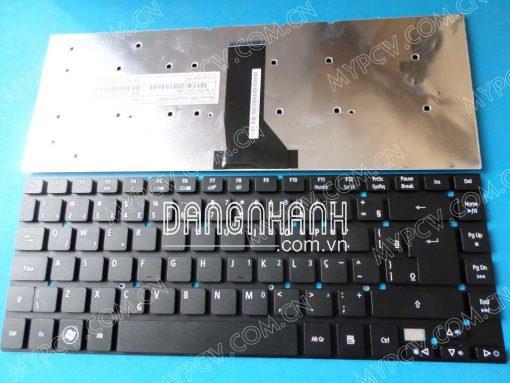 Bàn phím laptop Acer Aspire 3830 4755 4830, V3-431, V3-471, V3-472, Travelmate P245, Gateway NV47 – 4830 ĐEN