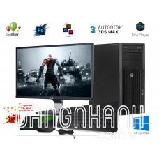 Máy Bộ HP Z420 -05: CPU E5-2680 // Ram 64GB // SSD 240 // 24 inch