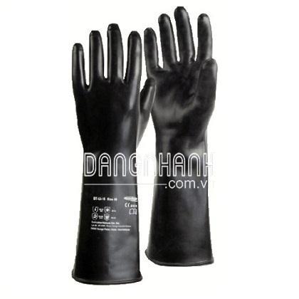 Găng CS chống acid đen, dày TQ-loại dài thường