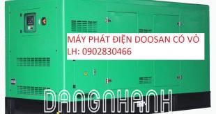 Máy phát điện Doosan 200 KVA/160 KW liên tục- 225 KVA/180 KW dự phòng.