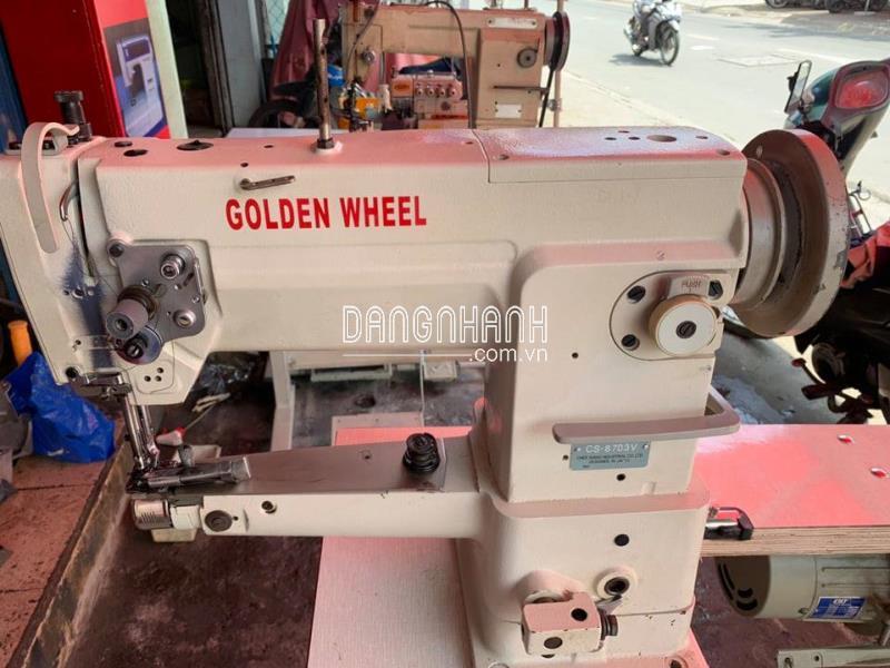 Máy Viền Ráp Trụ Ngang SC-8703V Golden Wheel