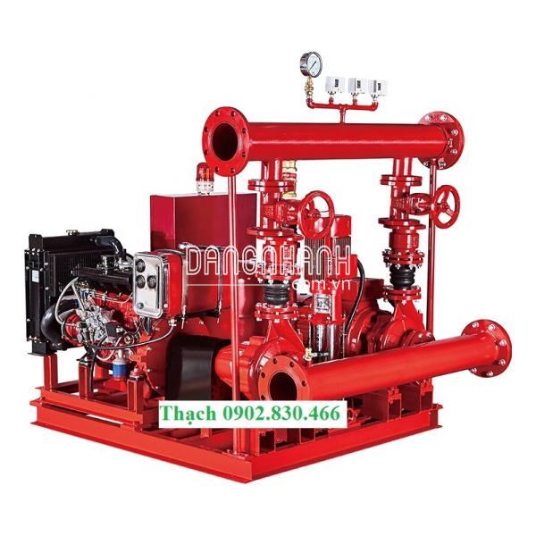 Máy bơm chữa cháy diesel Hyundai 67KW – đầu bơm Purity