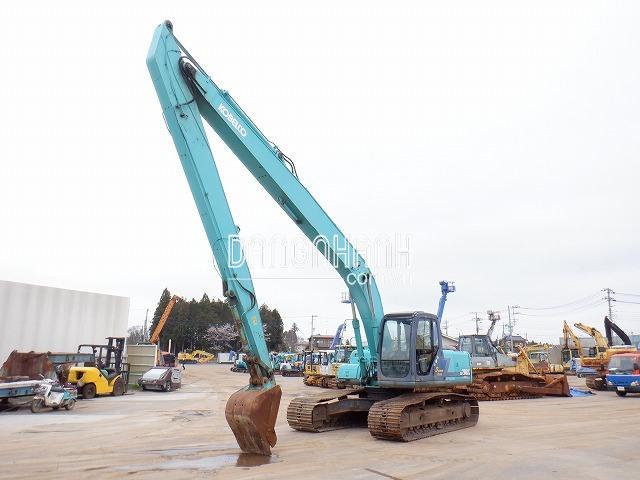 Máy xúc đào cũ Kobelco SK200LC-6ES cần dài