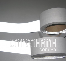 Dải phản quang vải mầu ghi bản 5cm - HQ (200 m/cuộn)