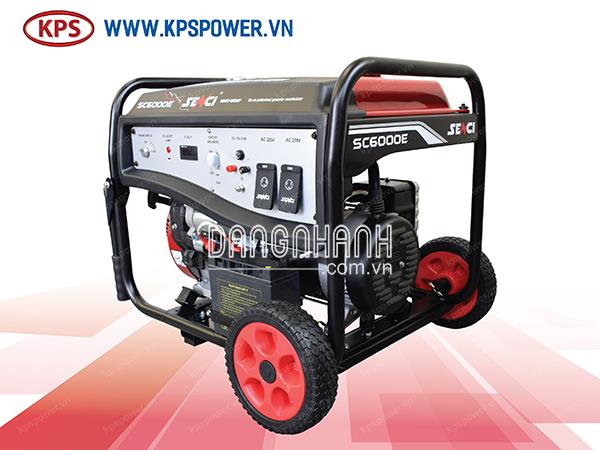 MÁY PHÁT ĐIỆN SENCI SC6000E – 5.5KW