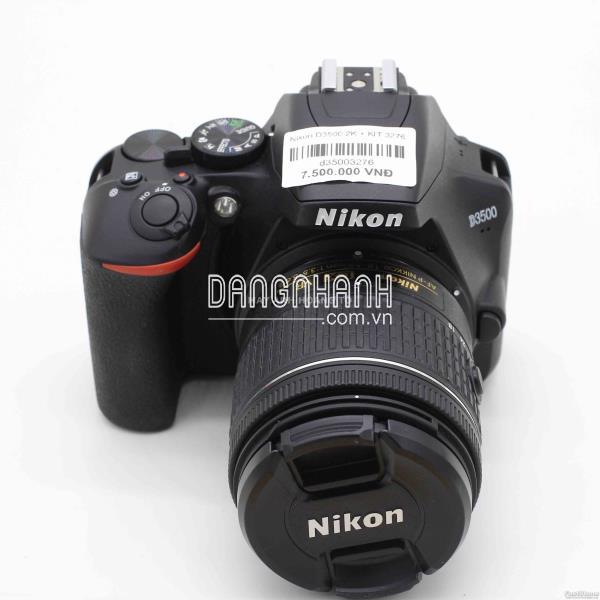 MÁY ẢNH DSLR NIKON D3500 KÈM LENS HÀNG CŨ