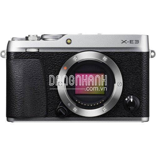 Máy ảnh Fujifilm X-E3 (Silver, Body Only) | Chính hãng