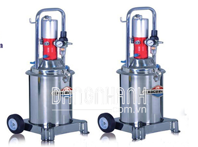 MÁY BƠM MỠ KHÍ NÉN US-8 INOX (12L)