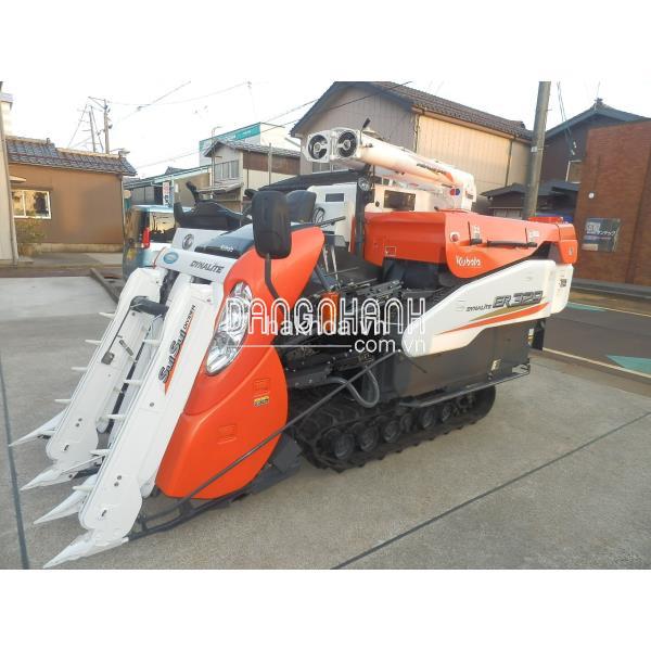 Máy gặt lúa mini lấy rơm Kubota ER320 chạy hơn 100h Nhật Bản