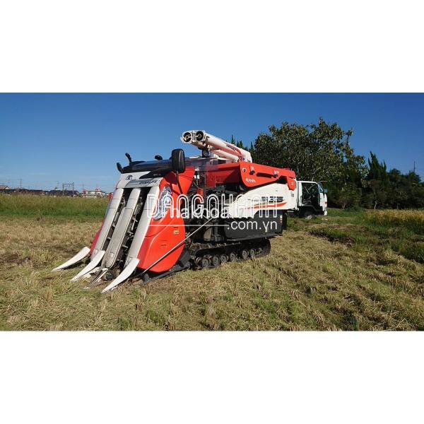 Máy gặt lúa mini lấy rơm Kubota ER323 đời mới của Nhật Bản