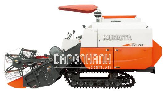 Máy gặt đập liên hợp Kubota DC70 Việt Nam