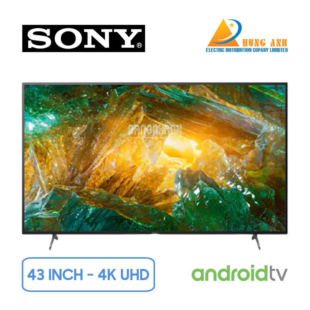 Android Tivi Sony 4K 43 inch KD-43X8050H UHD